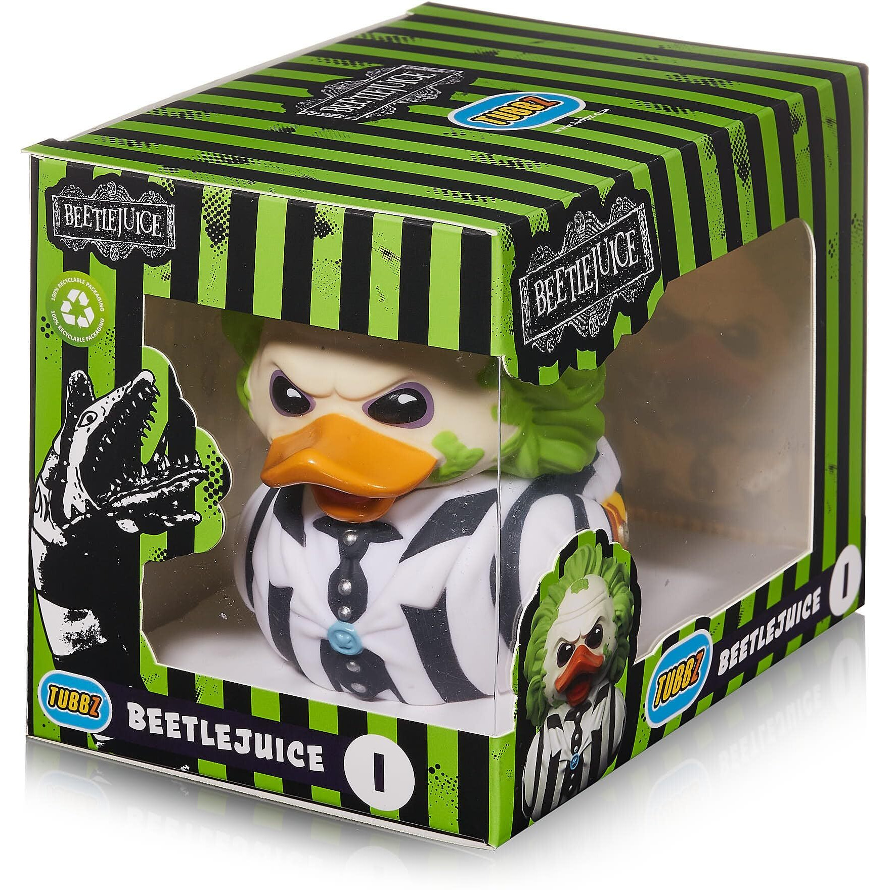 Tubbz Boxed Edition Beetlejuice Collectible Vinyl Rubber Duck Figure - Official Beetlejuice Merchandise - Tv, Movies & Video Games