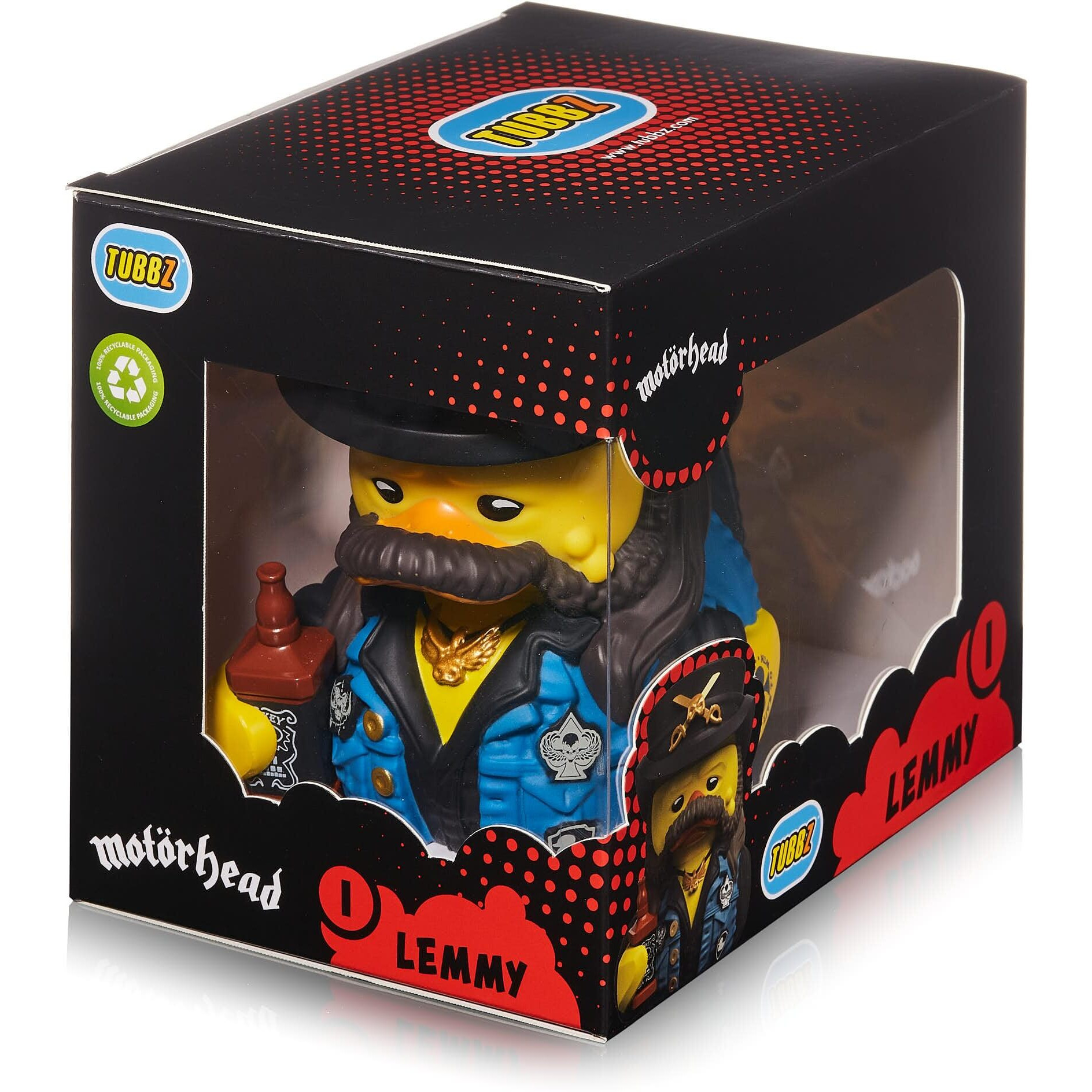 Tubbz Boxed Edition Lemmy Collectible Vinyl Rubber Duck Figure - Official Motorhead Merchandise - Tv, Movies & Video Games