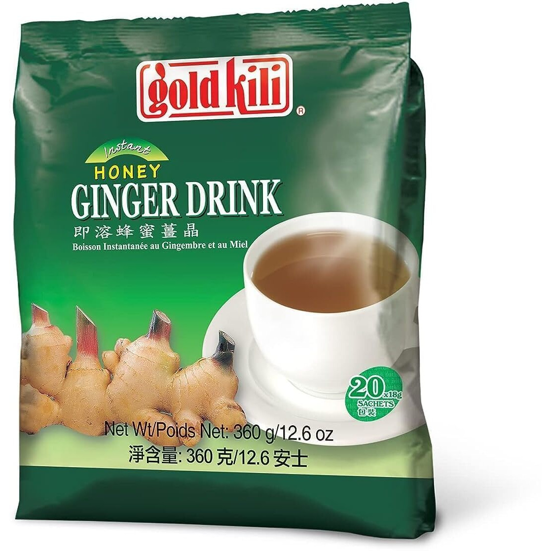 Ginger Drink -Gold Kili 120 Sachets Packed In 6 Bags