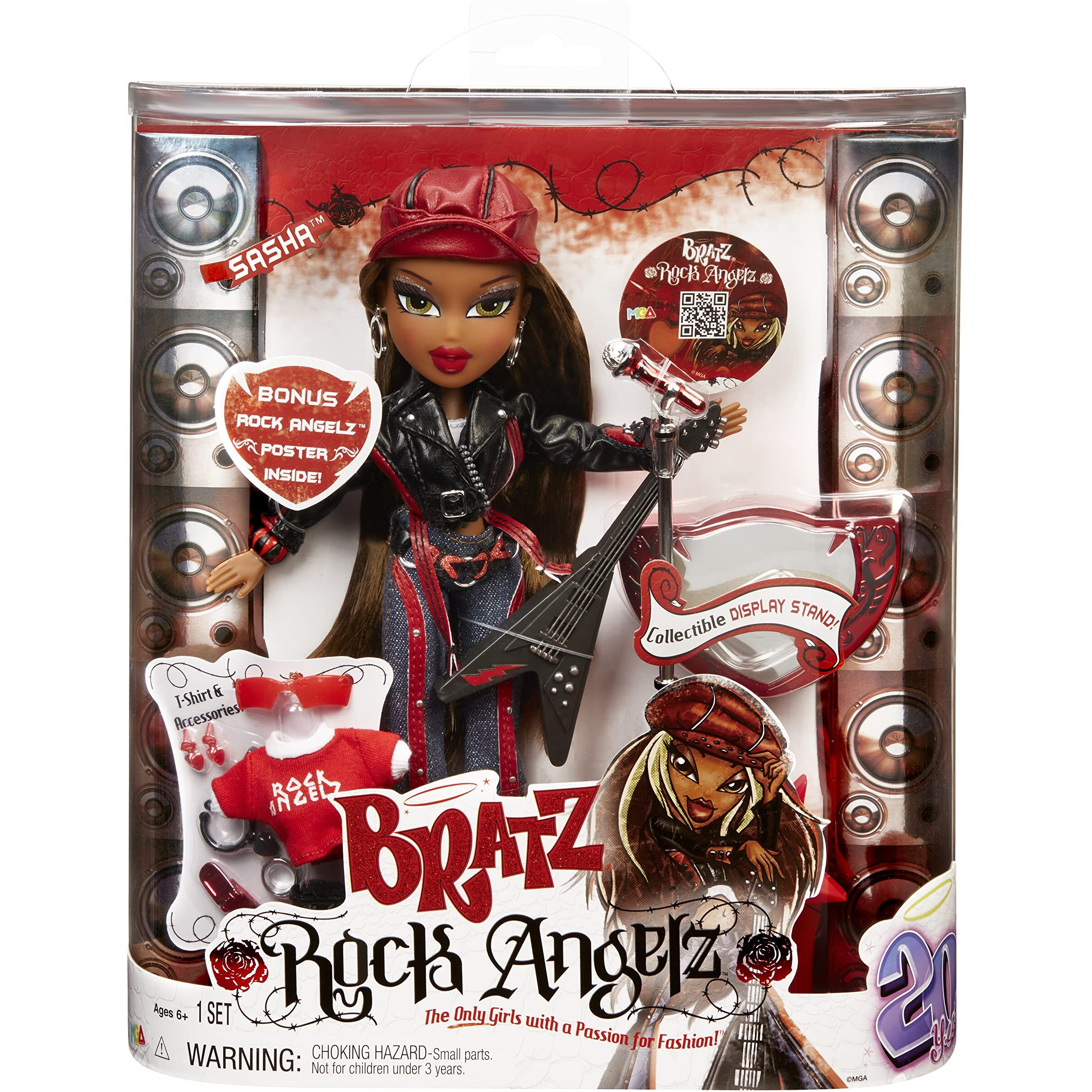 Bratz Rock Angelz 20 Yearz Special Edition Fashion Doll Sasha