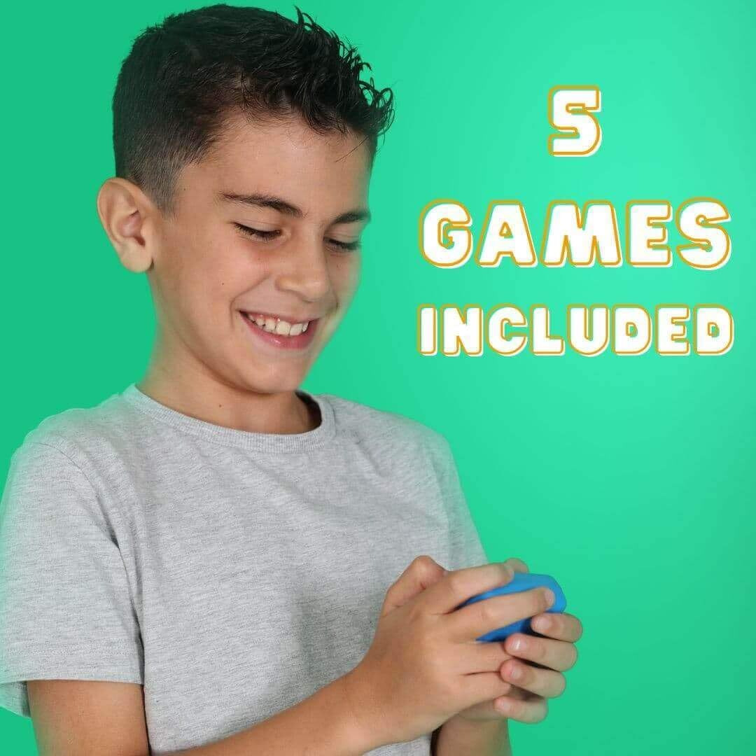 Tap Tap Smart Fidget Toy - 5 Interactive Games, Light-Up, Quiet, Travel Toy For Ages 5+, Handheld, Fidget Gadget