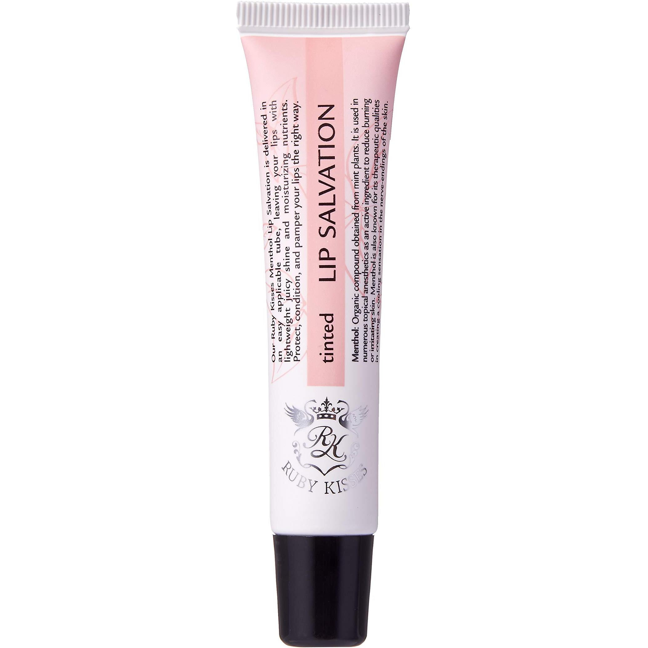 Ruby Kisses Menthol Lip Salvation Clear Lip Gloss (Mlg02 - Tinted)