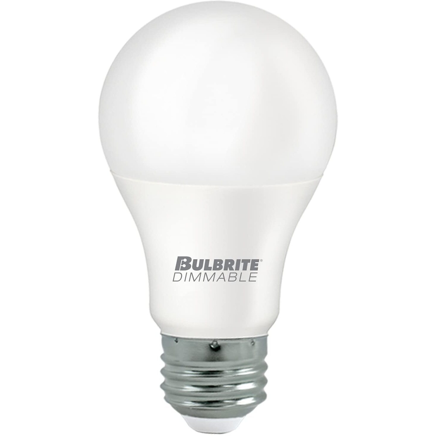 Bulbrite Pack Of 12 Item 774235 A19 Led Bulb, 9W, 60W Equiv., Dimmable, 3000K, E26 Base, 120V Soft White Light, A-Type Bulb