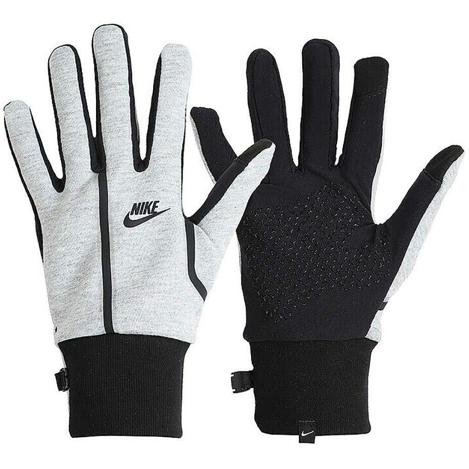 Nike Unisex - Adult Tech Fleece Gloves, Grey, S/M
