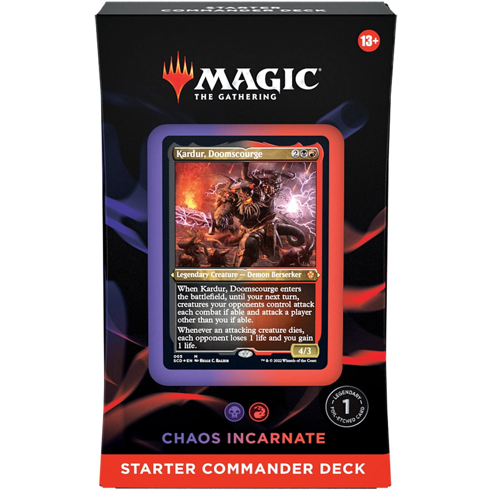 Magic The Gathering Starter Commander Deck Bundle - Includes All 5 Decks,Multicoloured