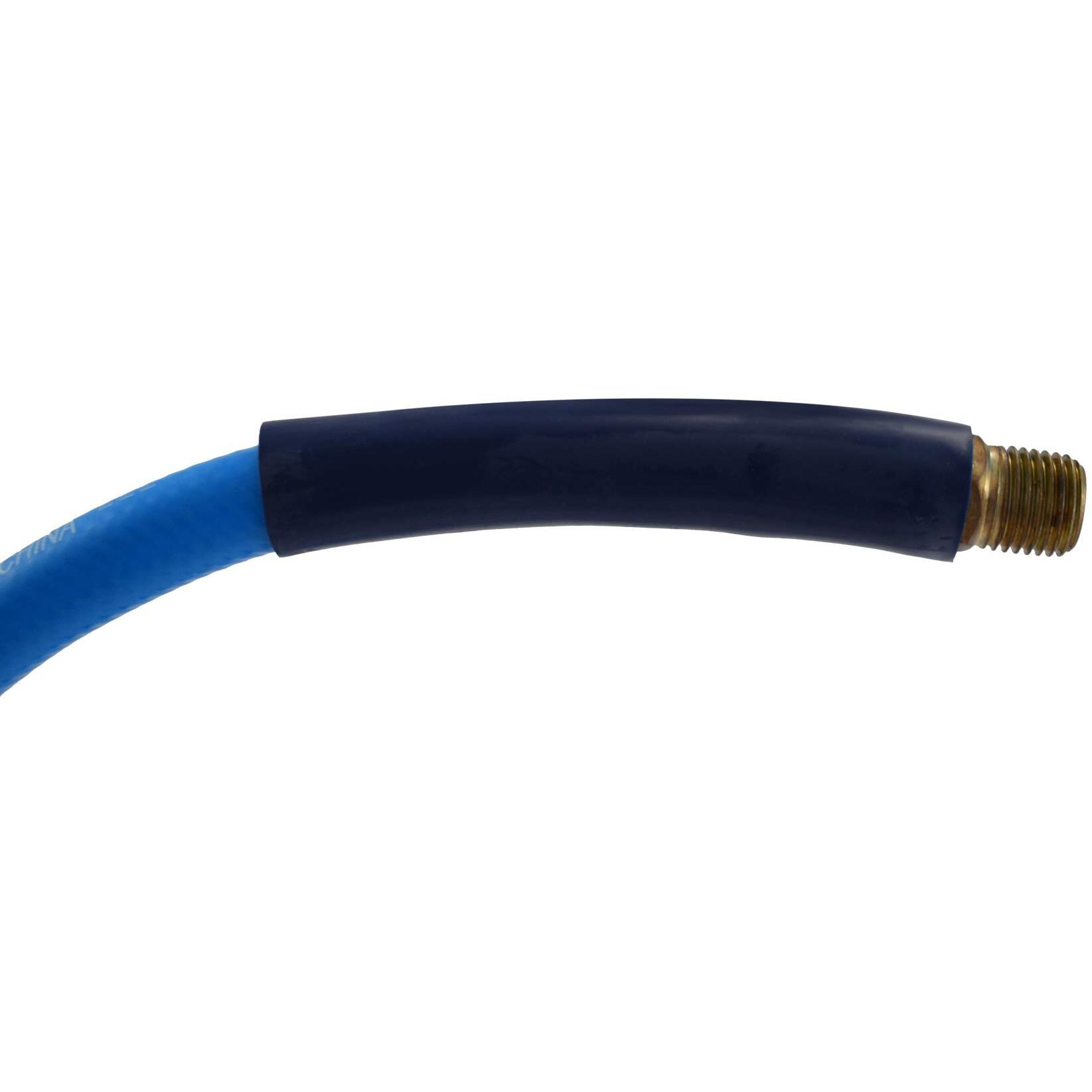Campbell Hausfeld 3/8"" Pvc 50 Foot Air Hose With Bend Restrictors (Pa121600Av) , Blue