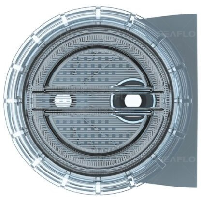 Seaflo Raw Water Marine Intake Cooling Water Strainer For Boat Fits 1/2"", 5/8"" & 3/4"" Hose Sizes