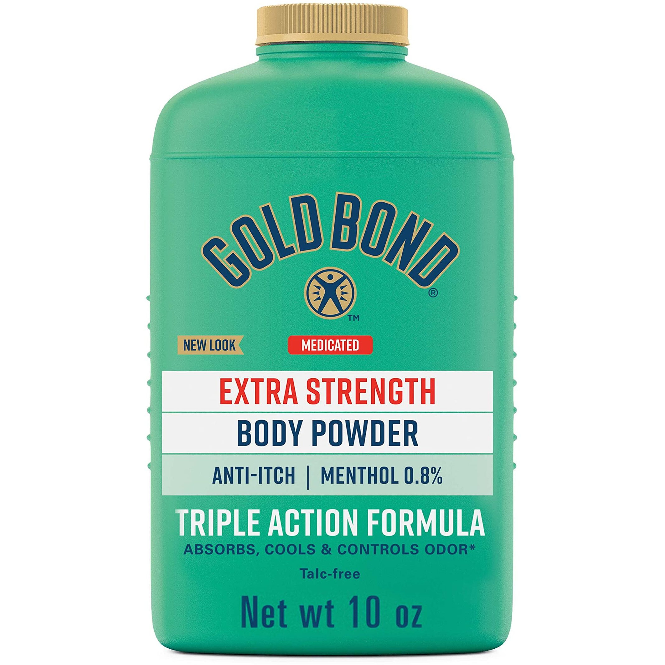 Gold Bond Xstr Pwd Size 10Z Gold Bond Extra Strength Medicated Body Powder Triple Action Relief