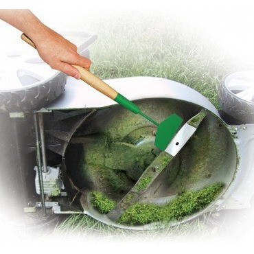 Bw Brands Long Handle Lawnmower Deck Scraper - 18 Inches Long