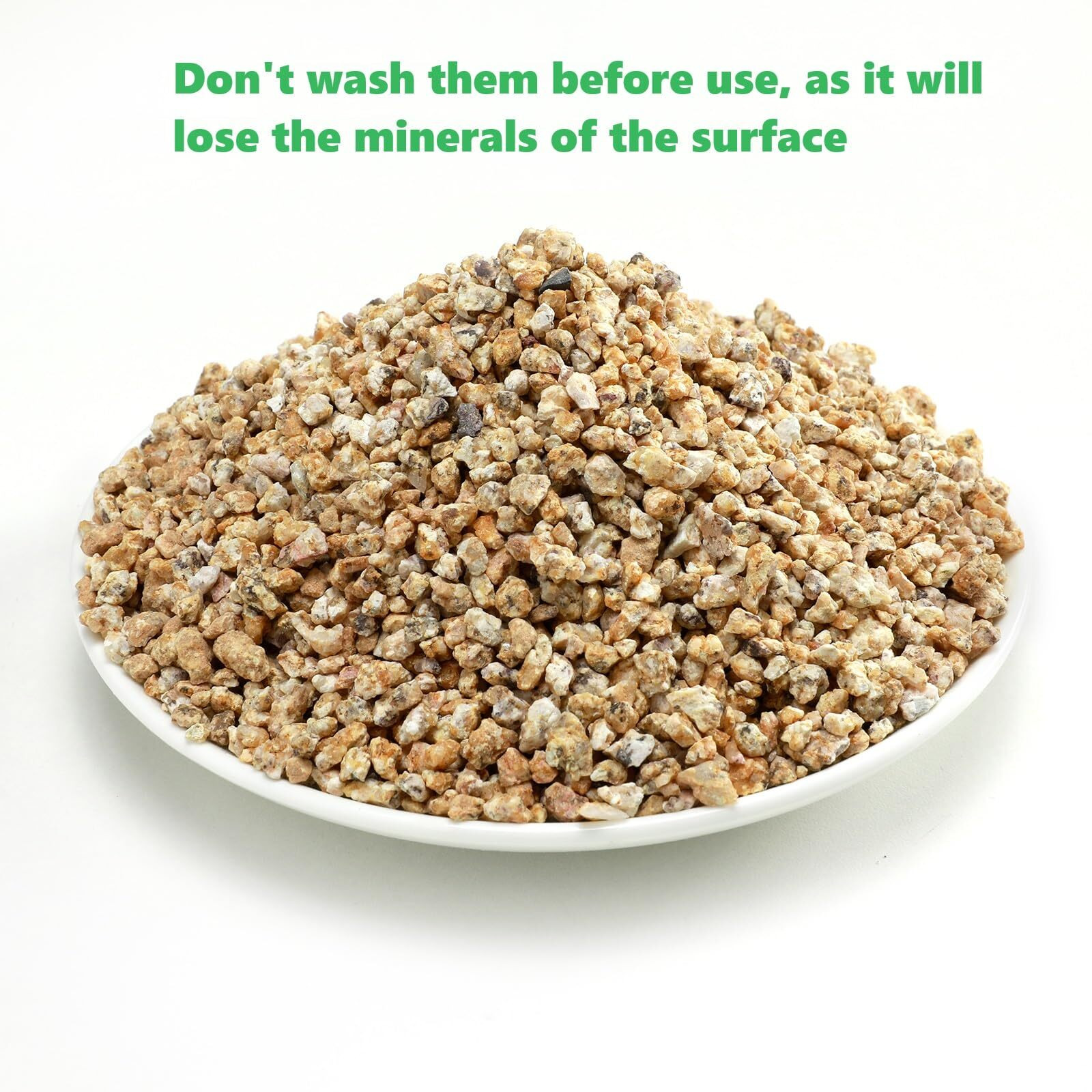 Boniosz 2.4Lb Succulent And Cactus Maifanitum Stones, D  Cor & Additive Rocks,Diy Rocks Gravel For Bonsai, Fairy Gardening, Vases Fillers, Terrarium