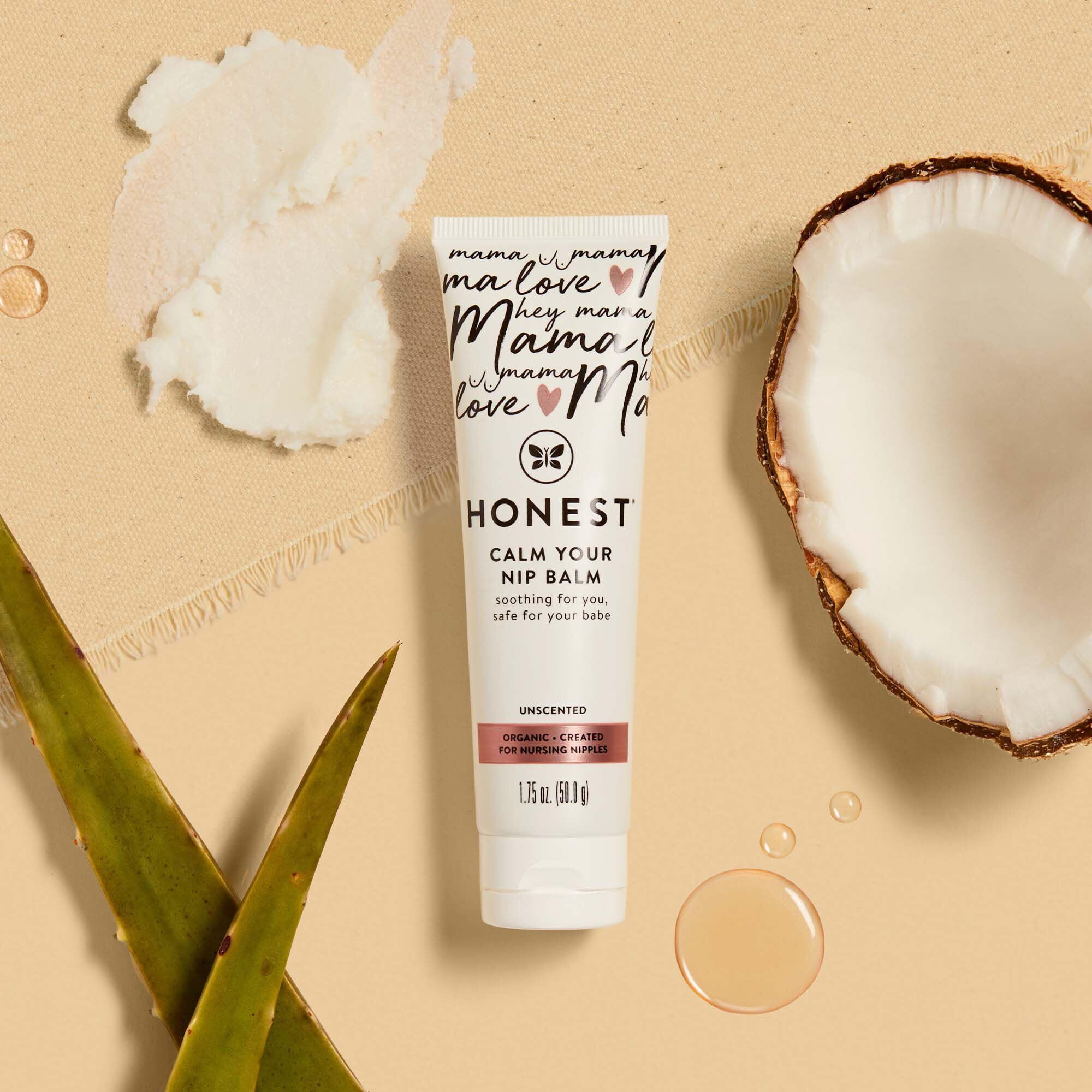 The Honest Company Honest Mama Calm Your Nip Balm | Usda Certified Organic Nipple Cream | 1.75 Fl Oz
