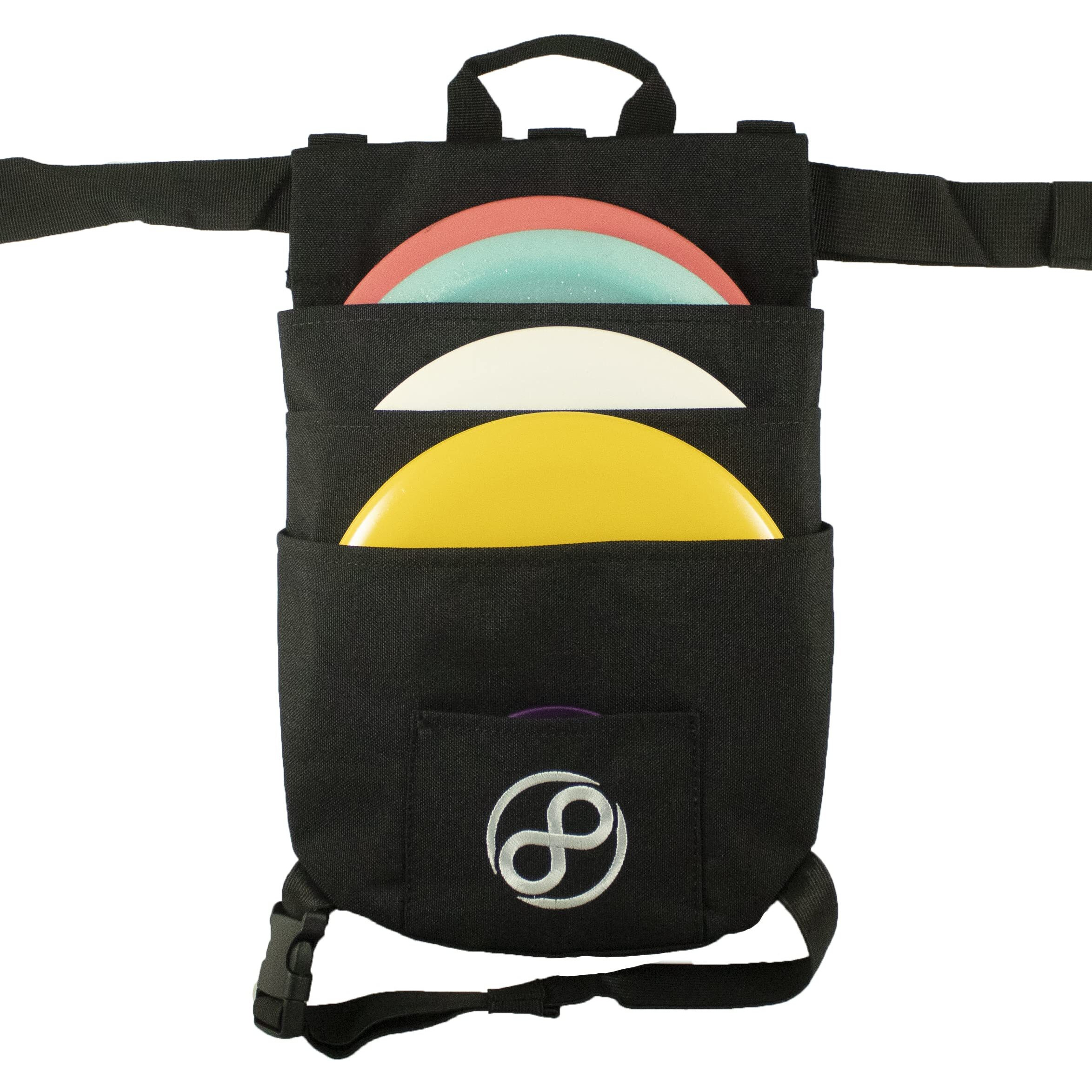 Infinite Discs Holster Disc Golf Pouch Xl (Black)
