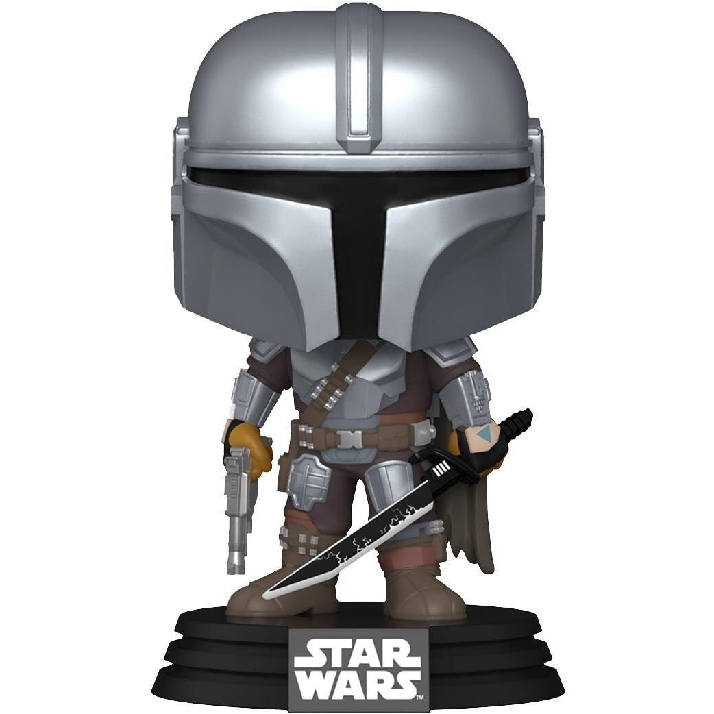 Funko Pop Star Wars The Mandalorian - The Mandalorian With Darksaber