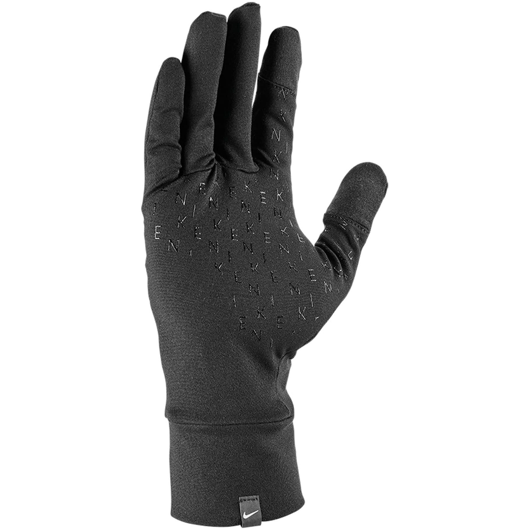 Nike Unisex - Black- L/Xl Nike Mens Fleece Glove Rg Black L Xl, 082 Black/Black/Silver, L-Xl Uk