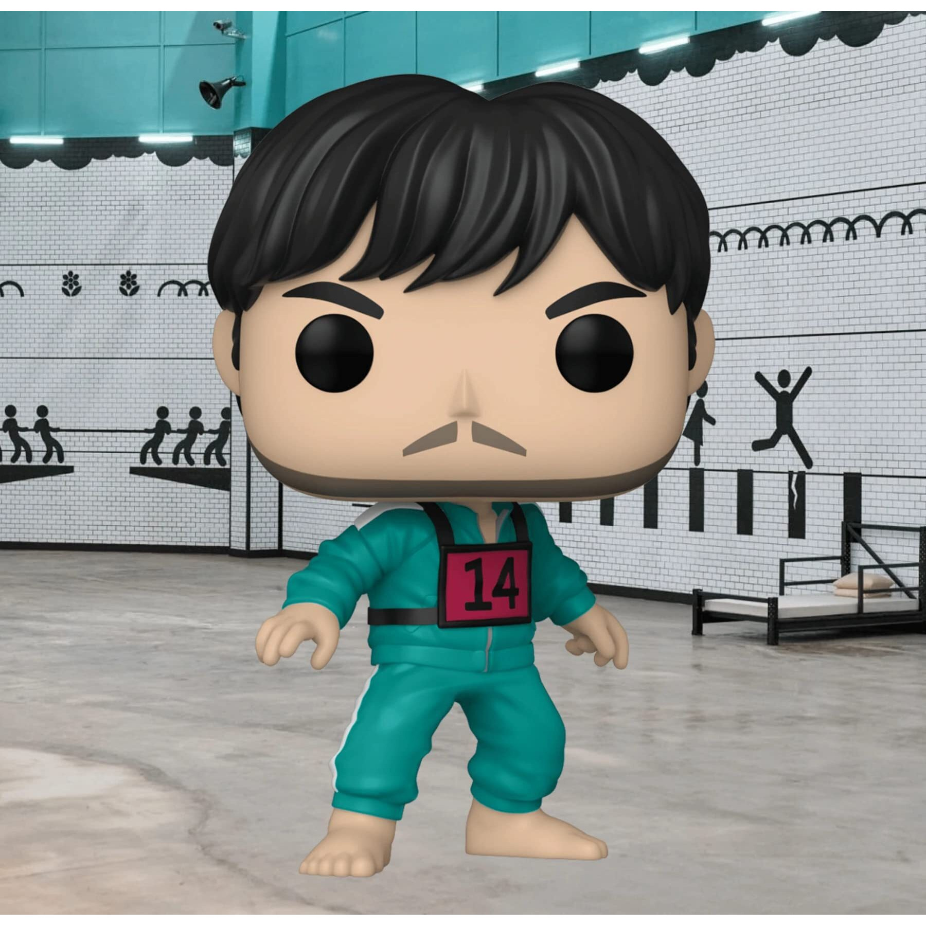 Funko Pop Tv Squid Game- Player 218 Cho Sang-Woo, Multicolor
