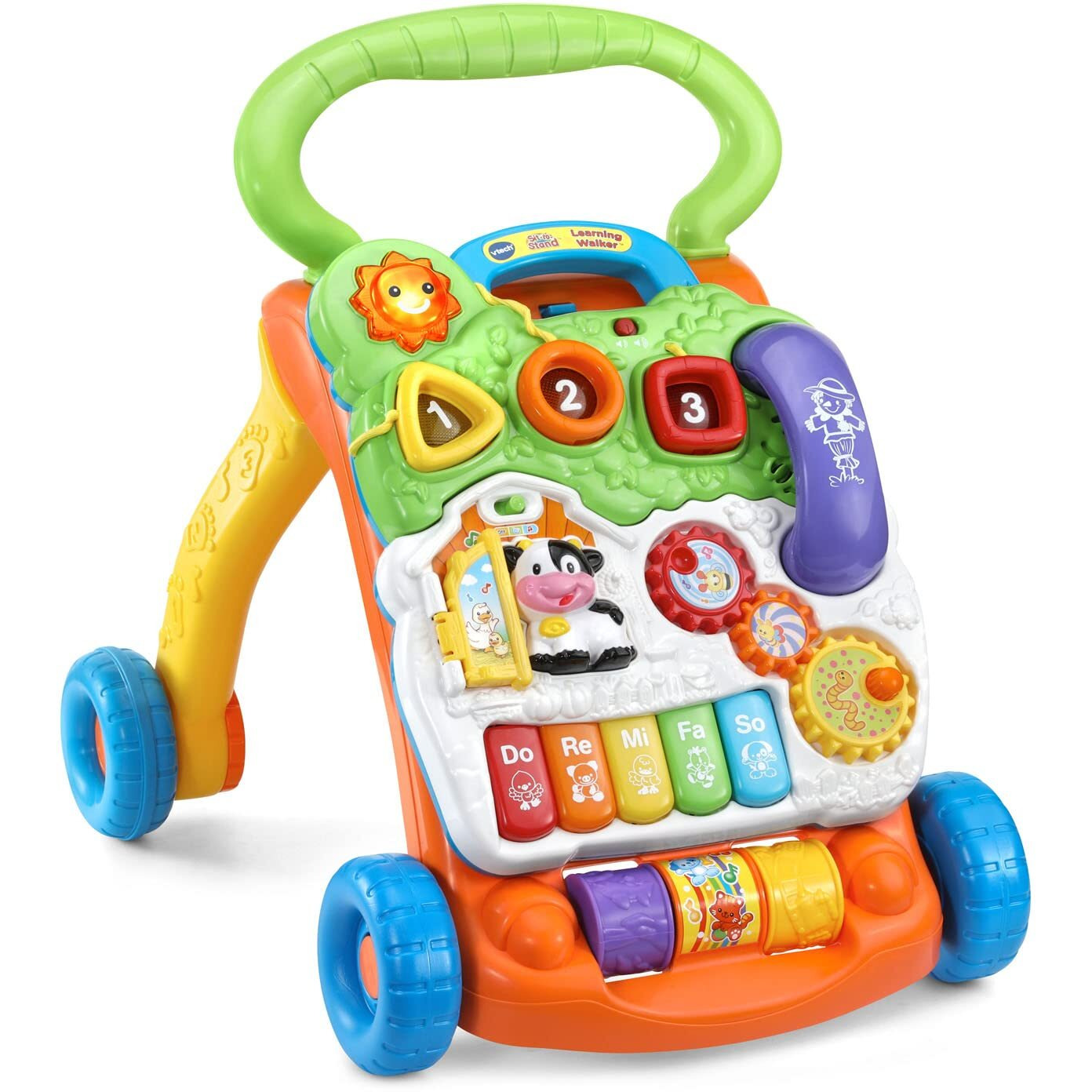 Vtech Sit-To-Stand Learning Walker (Frustration Free Packaging) , Orange