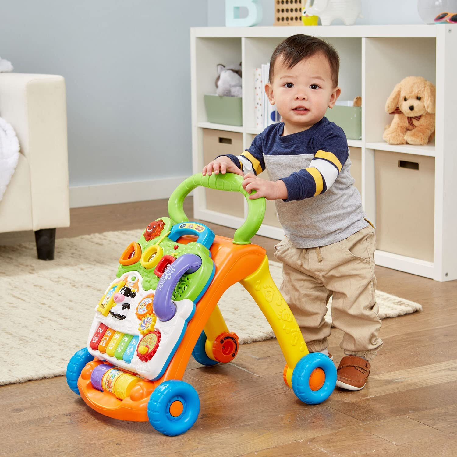Vtech Sit-To-Stand Learning Walker (Frustration Free Packaging) , Orange