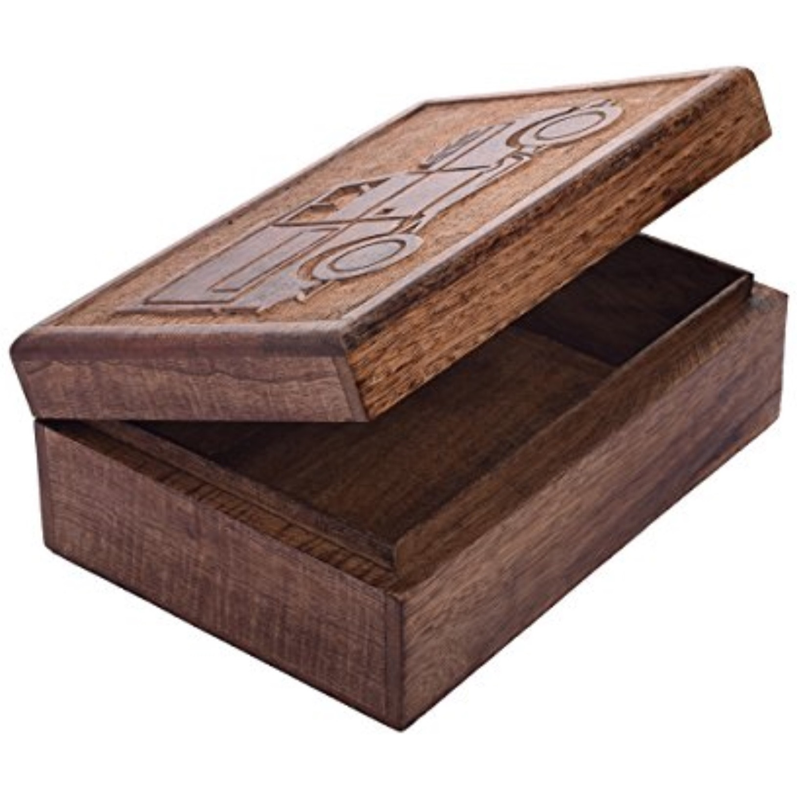 Storeindya Handmade Wooden Jewelry Box - Keepsake Box - Storage Organizer - Multipurpose Box - Treasure Chest - Trinket Holder For Women Men Girls - Single (Birth Of A Truck Collection)