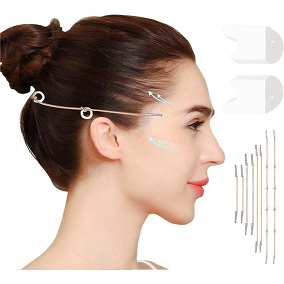 Wxyisiven Eyelid Lifter Strips, Face Lift Tape Invisible, Instant Lifting Invisible Facelift Tapes And Bands Facial Tools For Droopy Lids Wrinkles Hooded Eyes Eye Lid Saggy Skin Makeup Patches (15Pcs)