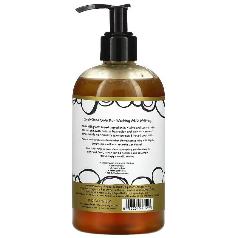 Zum Frankincense & Myrrh Hand Soap, 12 Fz