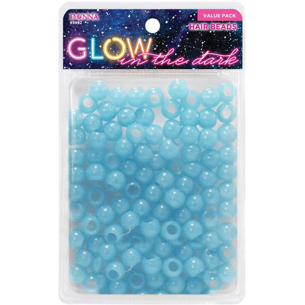Donna Hair Beads For Hair Braids Kit Including 13X11Mm Pony Beads, Diy Hair Braiding Plastic Beads For Braid Hair 1Pc Quick Beaders For Kids Hair Braids Blue