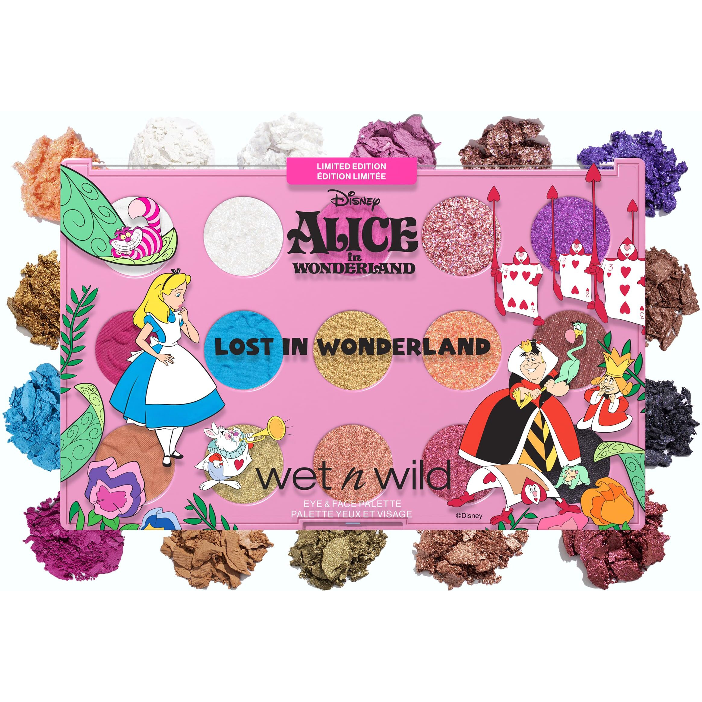 Wet N Wild Lost In Wonderland Eye & Face Palette Alice In Wonderland Collection