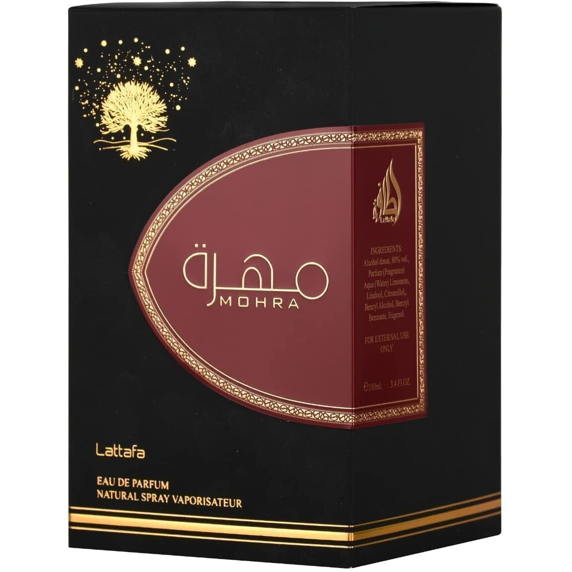 Lattafa Mohra 3.4 Eau De Parfum Spray For Men