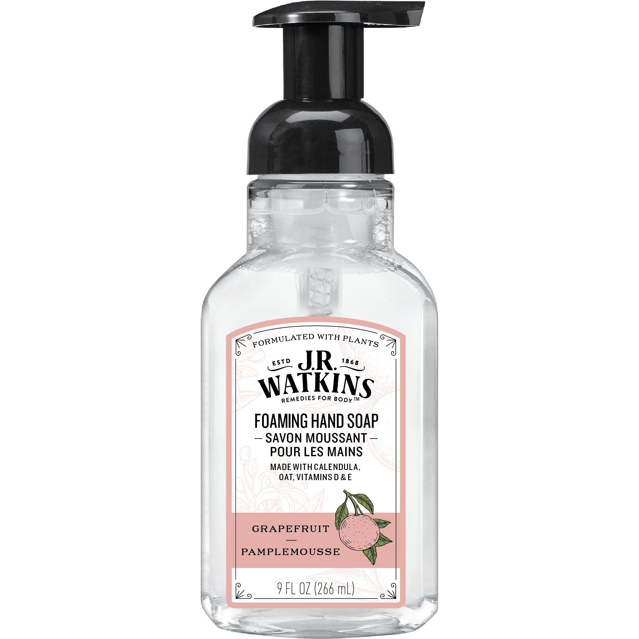 J R Watkins Foaming Grapefruit Hand Soap(9 Oz)