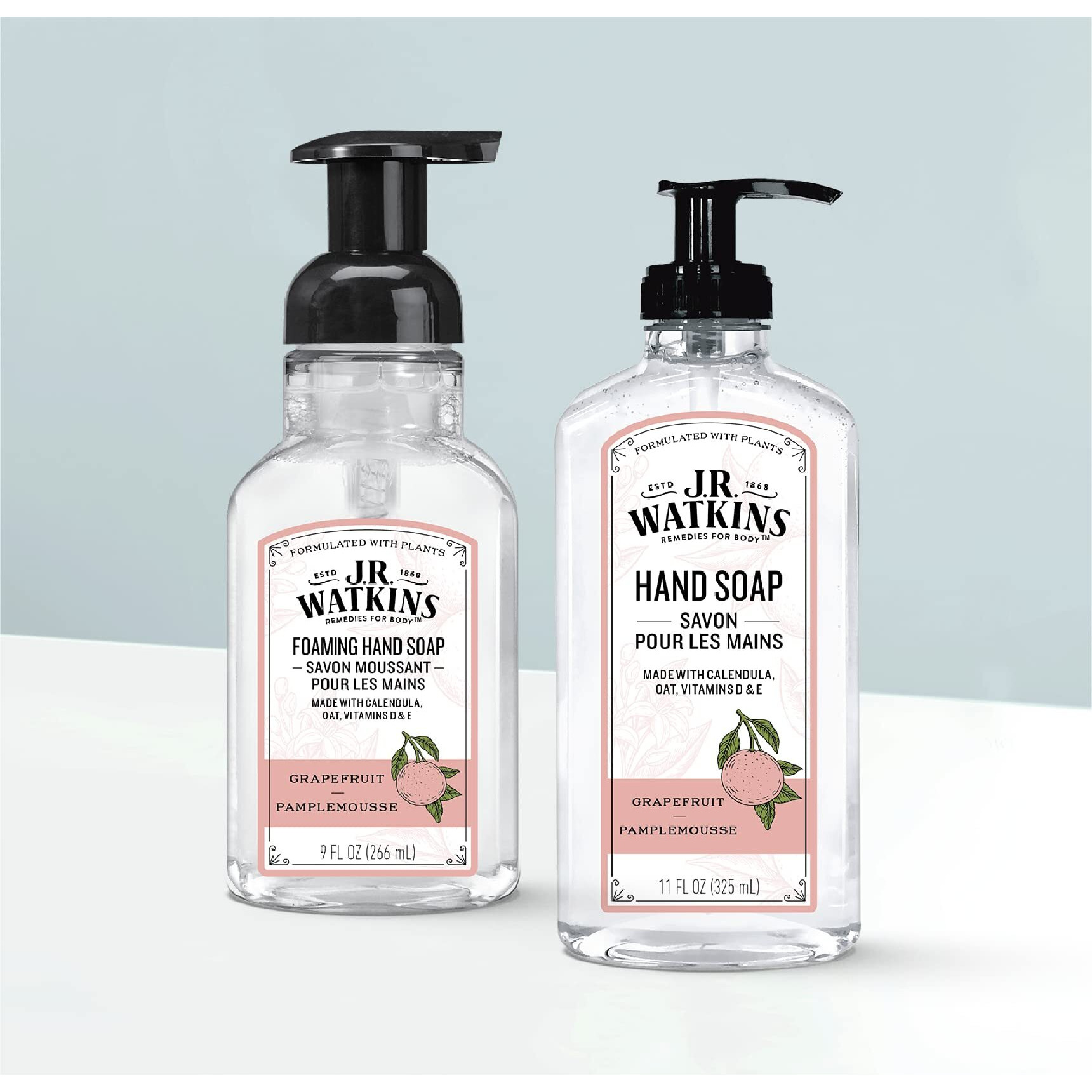 J R Watkins Foaming Grapefruit Hand Soap(9 Oz)