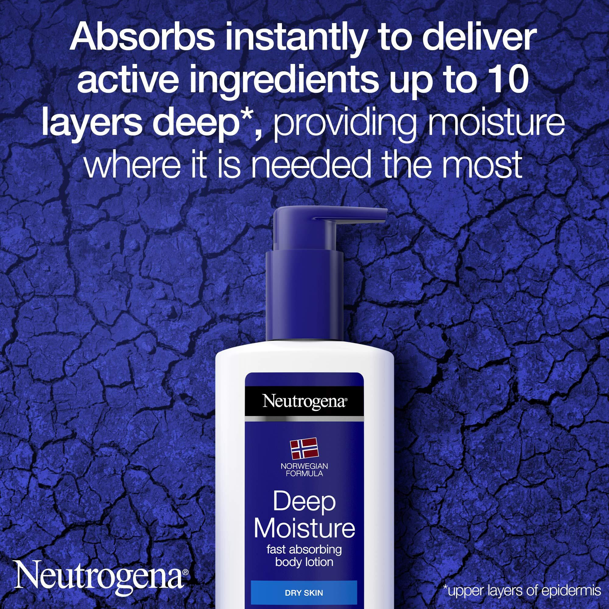 Neutrogena Norwegian Formula Deep Moisturiser Body Lotion - Dry Skin (400Ml)