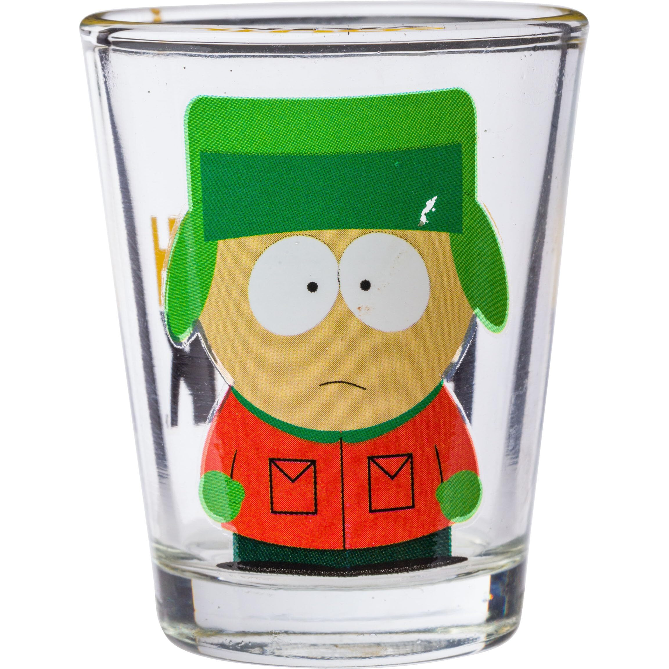 Silver Buffalo South Park Main Characters Poses 4Pc Mini Glass Set 4X1, 1.5 Ounces