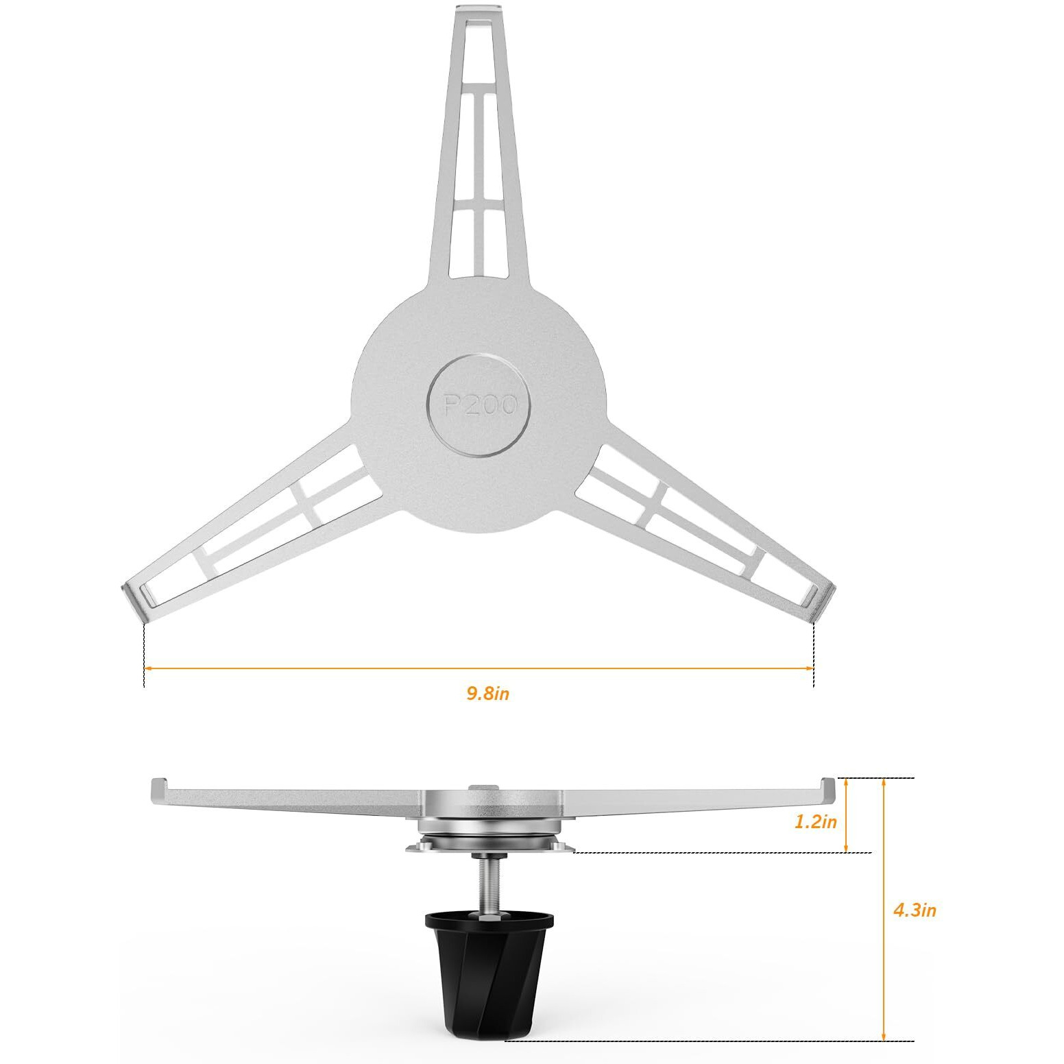 Rotary Stand Pizza Oven Accessory For Baking Pizzas