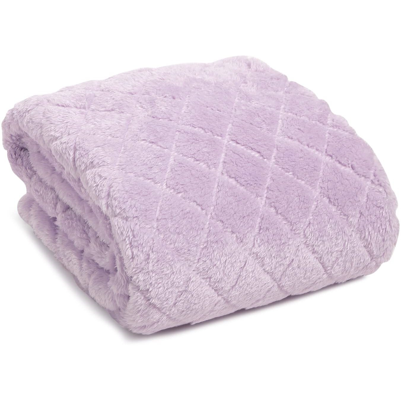 Vera Bradley Women's Fleece Solid Throw Blanket, Cloud Vine Multi, 80 X 50