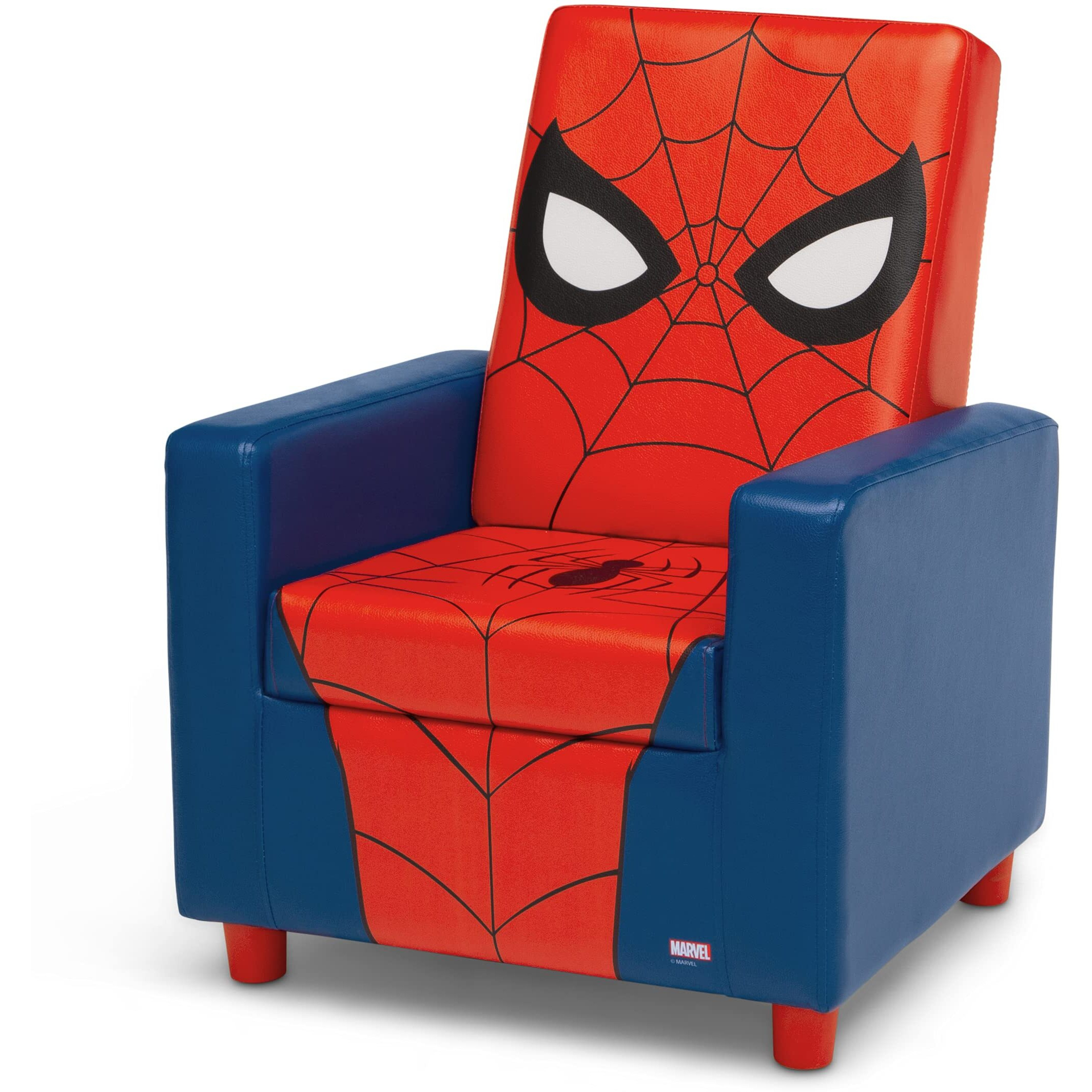 Delta Children High Back Upholstered Chair, Spider-Man