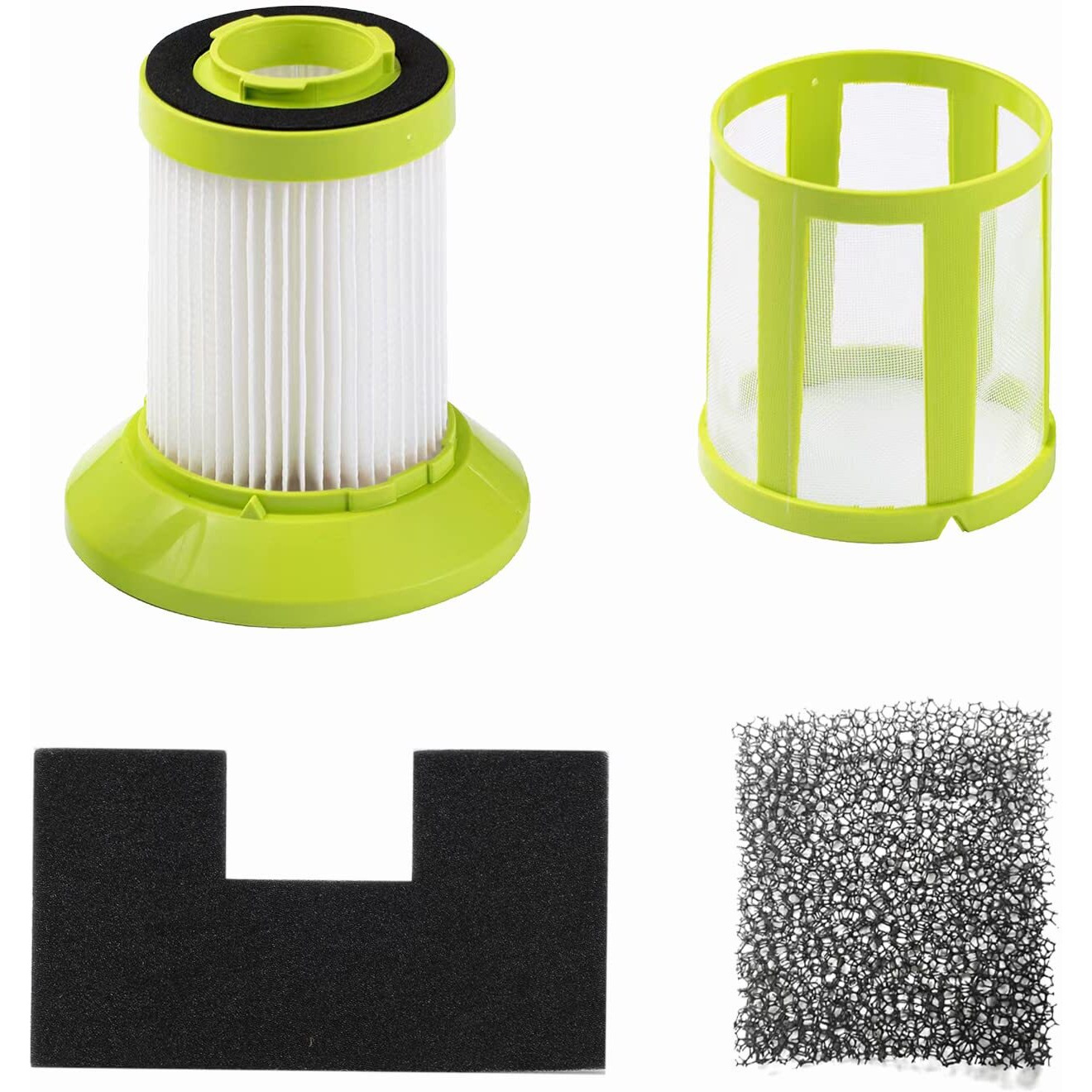 Purexpert Replacement Filter Kit 1613056 And 1613054 And  1613055 For Bissell Zing And Aeroswift Bagless Vacuum. Fits 2156A, 21562,2156E