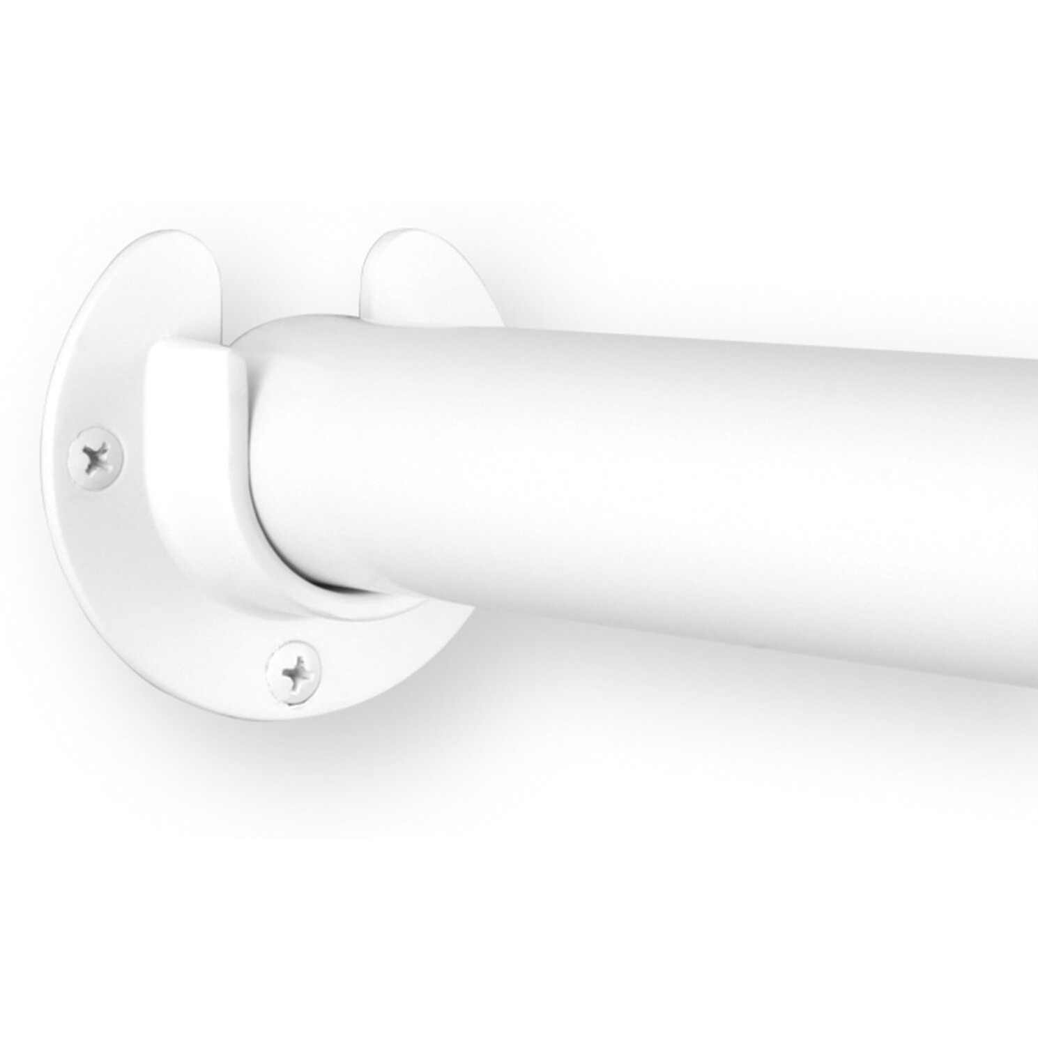 Closet Pro Hd Cd-0010-Wt Heavy Duty Closet Pole Sockets, White