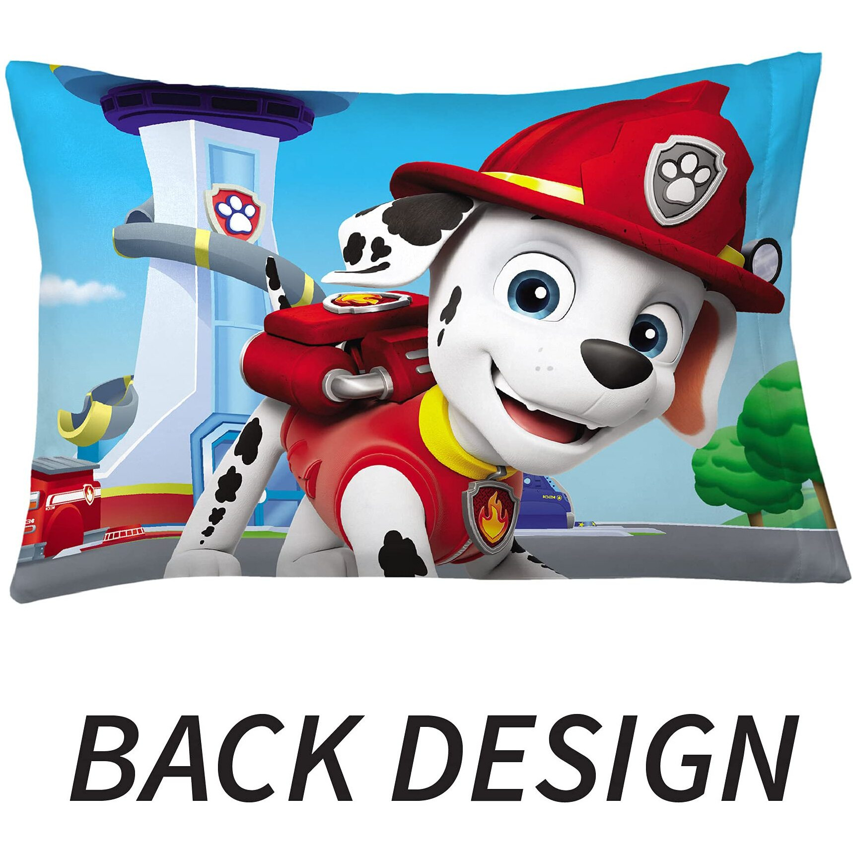 Franco Kids Bedding Super Soft Microfiber Reversible Pillowcase, 20 In X 30 In, Paw Patrol (Prints May Vary)
