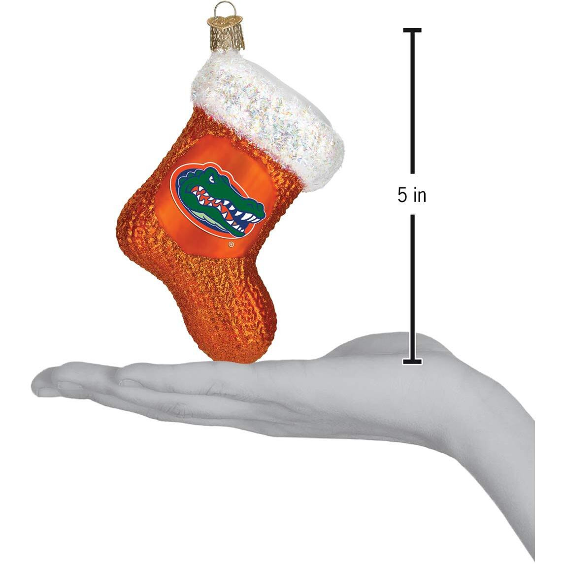 Old World Christmas Ornaments Florida Gators Glass Blown Ornaments For Christmas Tree, Stocking