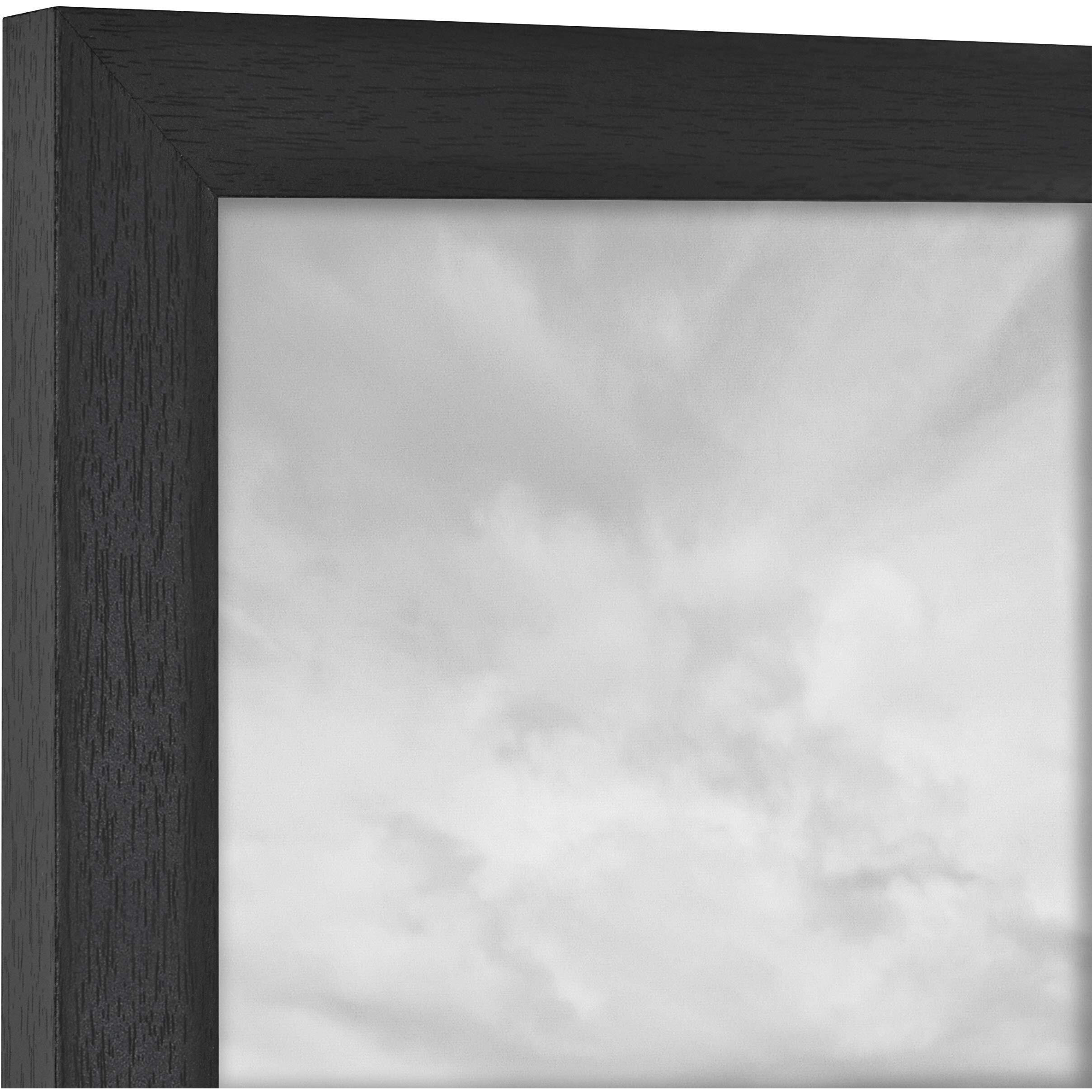 Mcs Studio Gallery 20X27 Poster Frame Black Woodgrain, Vertical & Horizontal Wall Hanging Large Picture Frame For Photos, Posters & Art Prints (1-Pack)