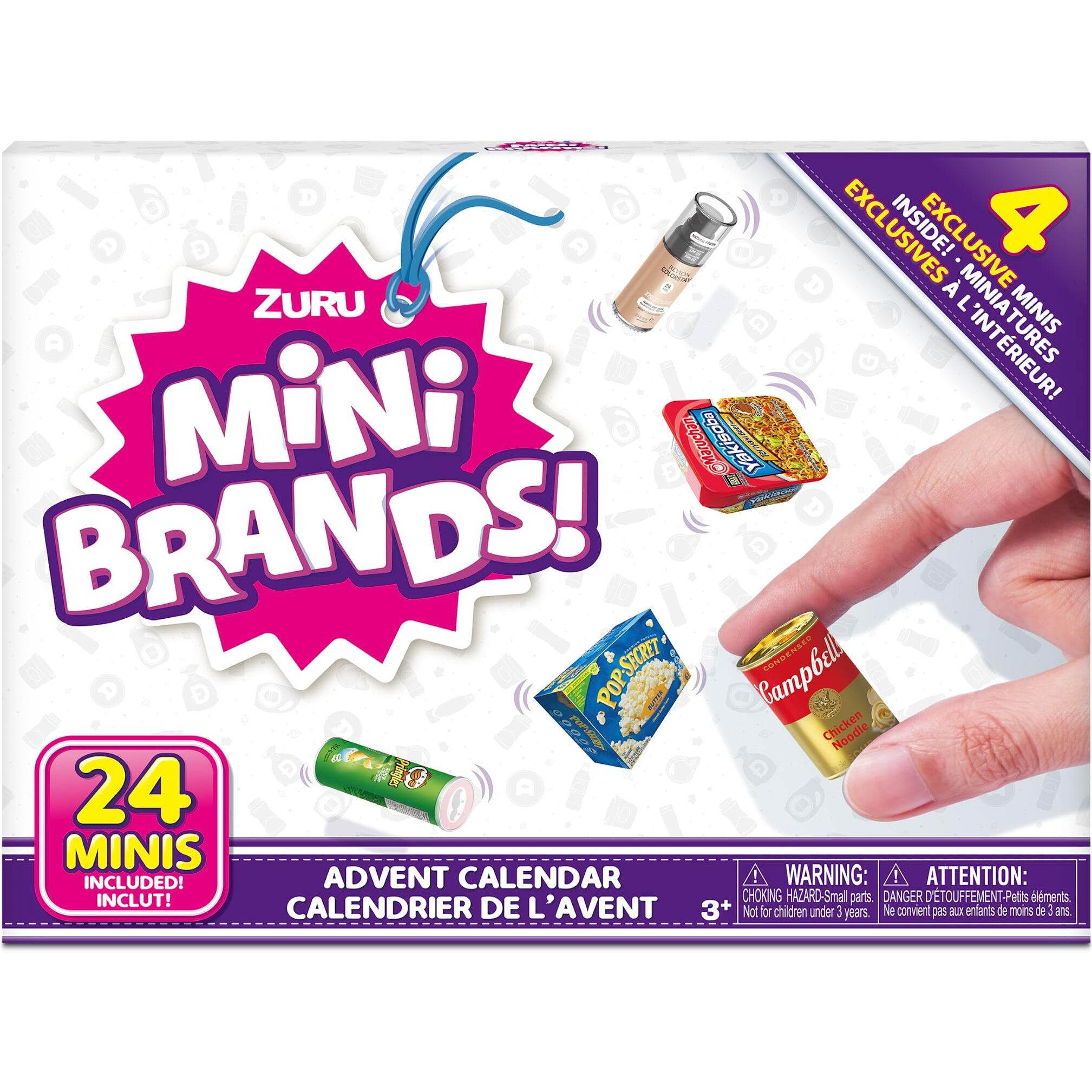 Mini Brands Advent Calendar By Zuru Mini Brands Limited Edition Advent Calendar With 4 Exclusive Minis, Mystery Collectibles Toys Comes With 24 Minis (Multi Color)