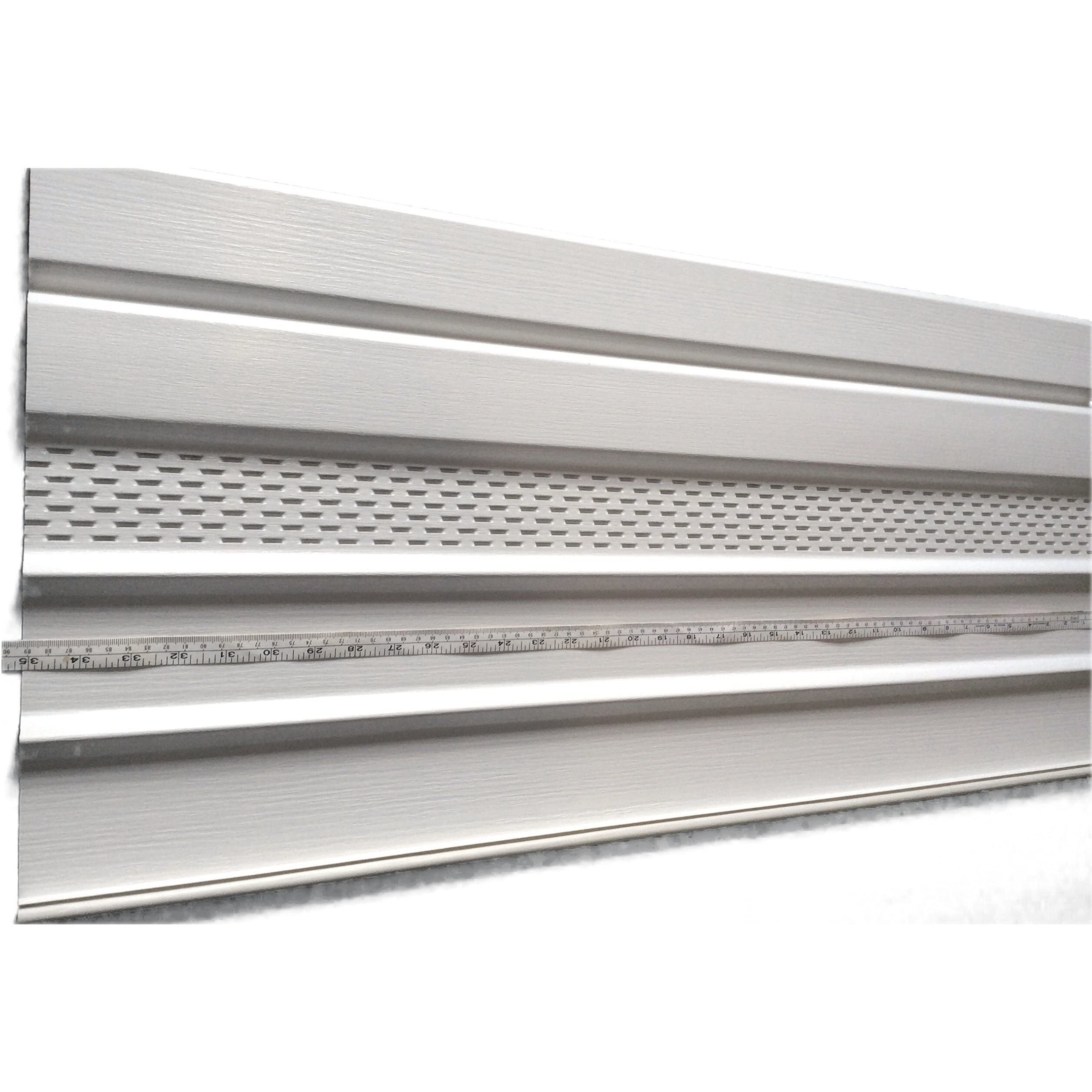 Mobile Home Skirting Box Of 8 Vented White Panels 16"" Wide X 35"" Tall. Premium 40 Mil Thickness