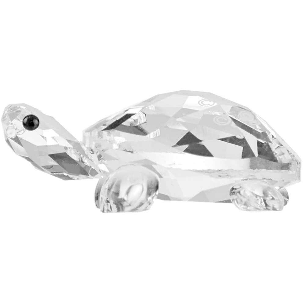 Swarovski Peaceful Countryside Tortoises, Pair Of Tortoises In Clear Crystal, Part Of The Peaceful Countryside Collection