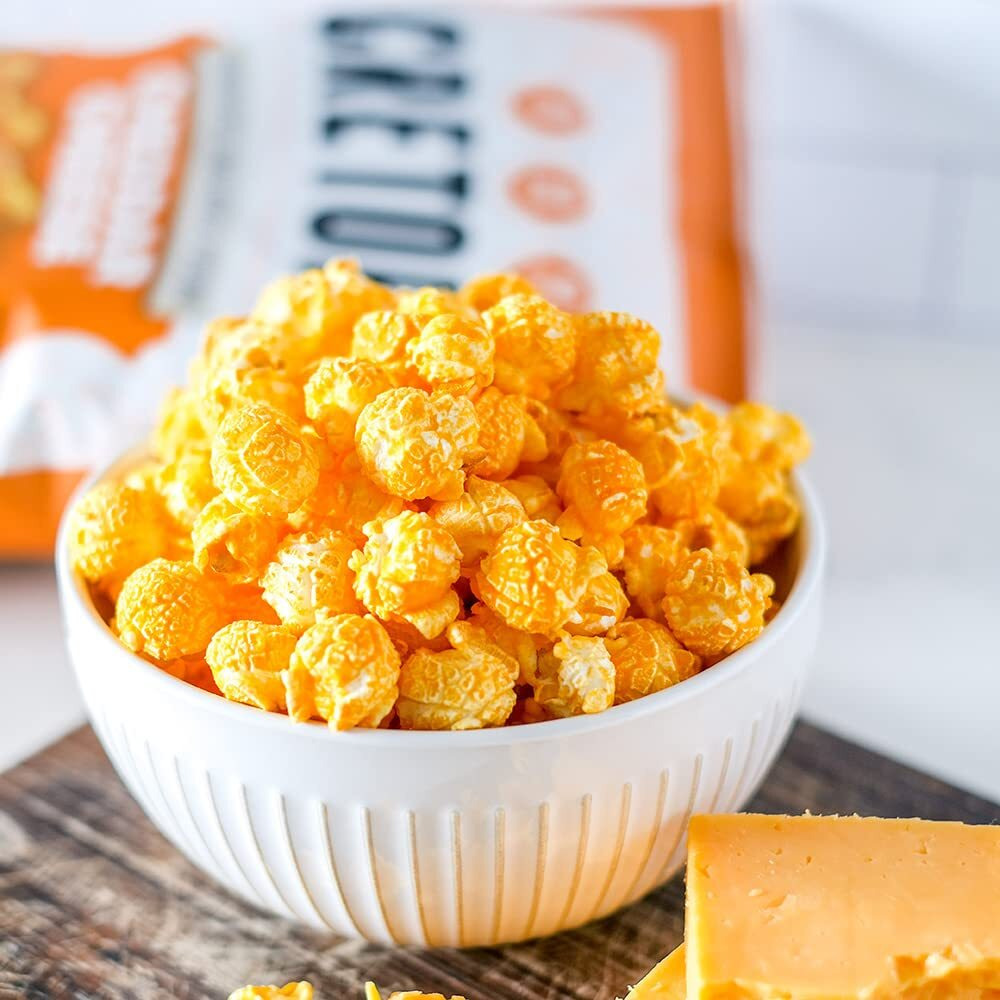 G.H. Cretors Popcorn Just The Cheese Corn, 6.5-Ounce Bags (Pack Of 12)