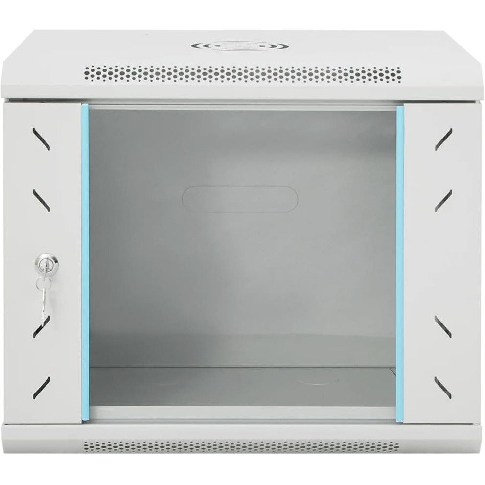 Vidaxl 9U Wall Mounted Network Cabinet 19 Ip20 20.9X15.7X17.7