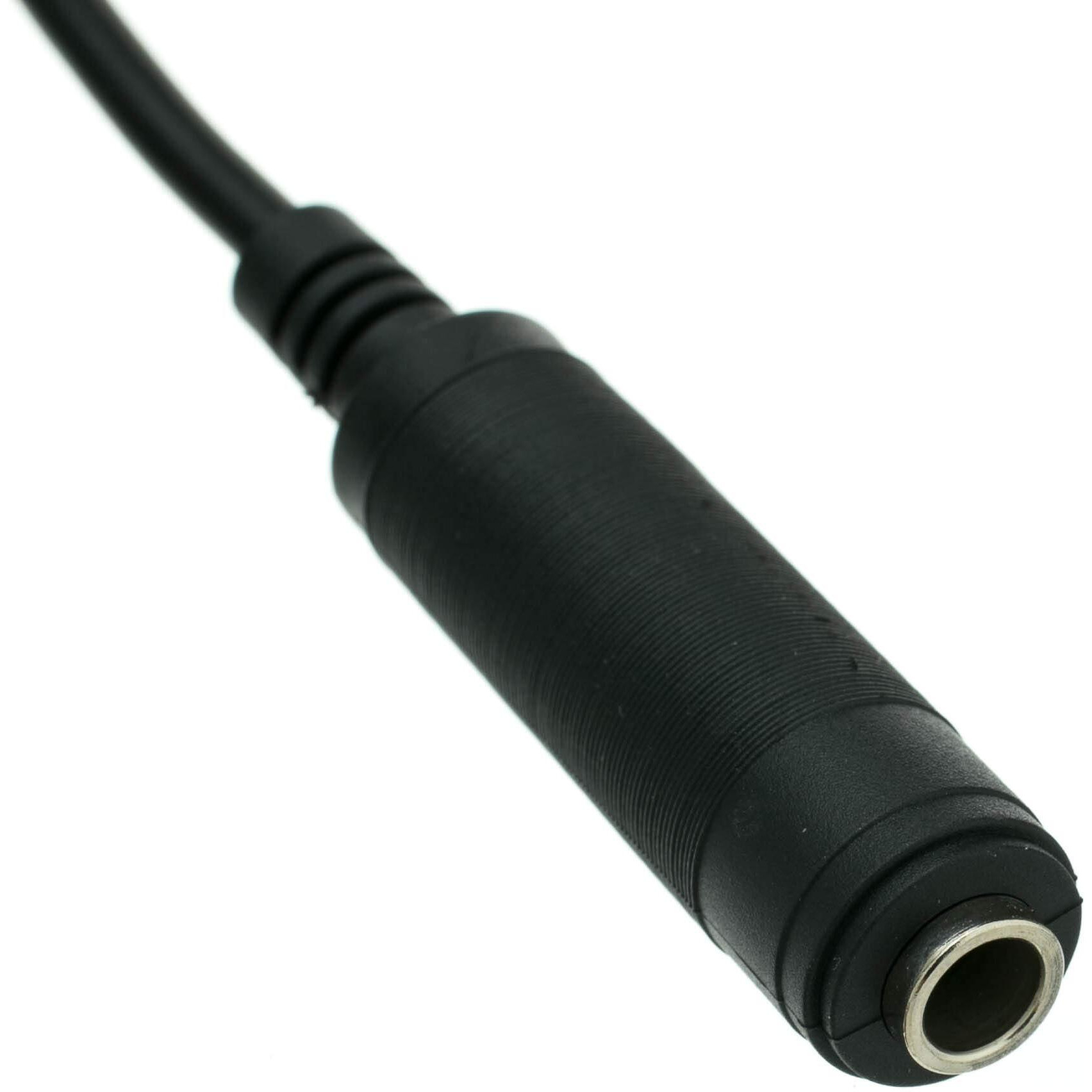 Cablewholesale 1/4 Inch Stereo Trs Extension Cable, 50 Feet 1/4"" Stereo Male To 1/4"" Stereo Female Plug For Electric Instruments (Guitar, Keyboard, Amplifier, Speakers, Synthesizers), Black