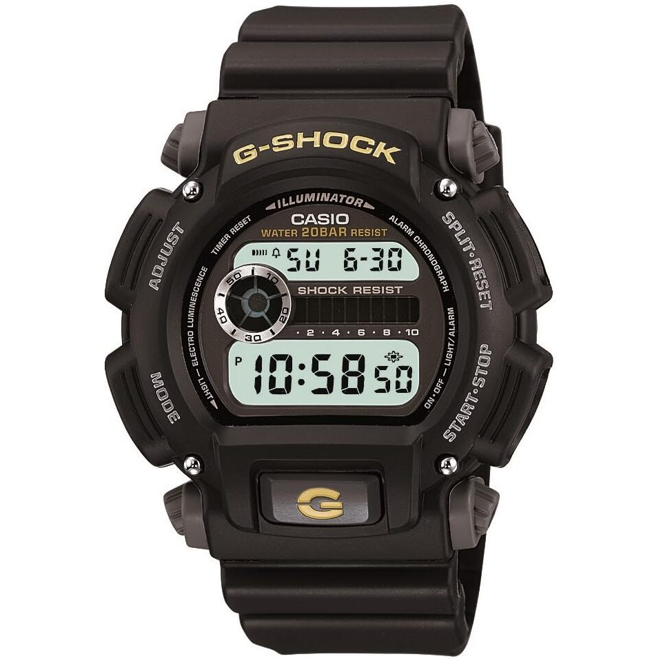 Casio Men's G-Shock Dw9052-1Bcg Black Resin Sport Watch