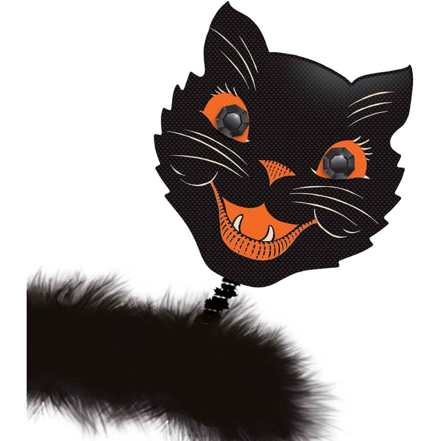 Vintage Halloween Cat Boppers