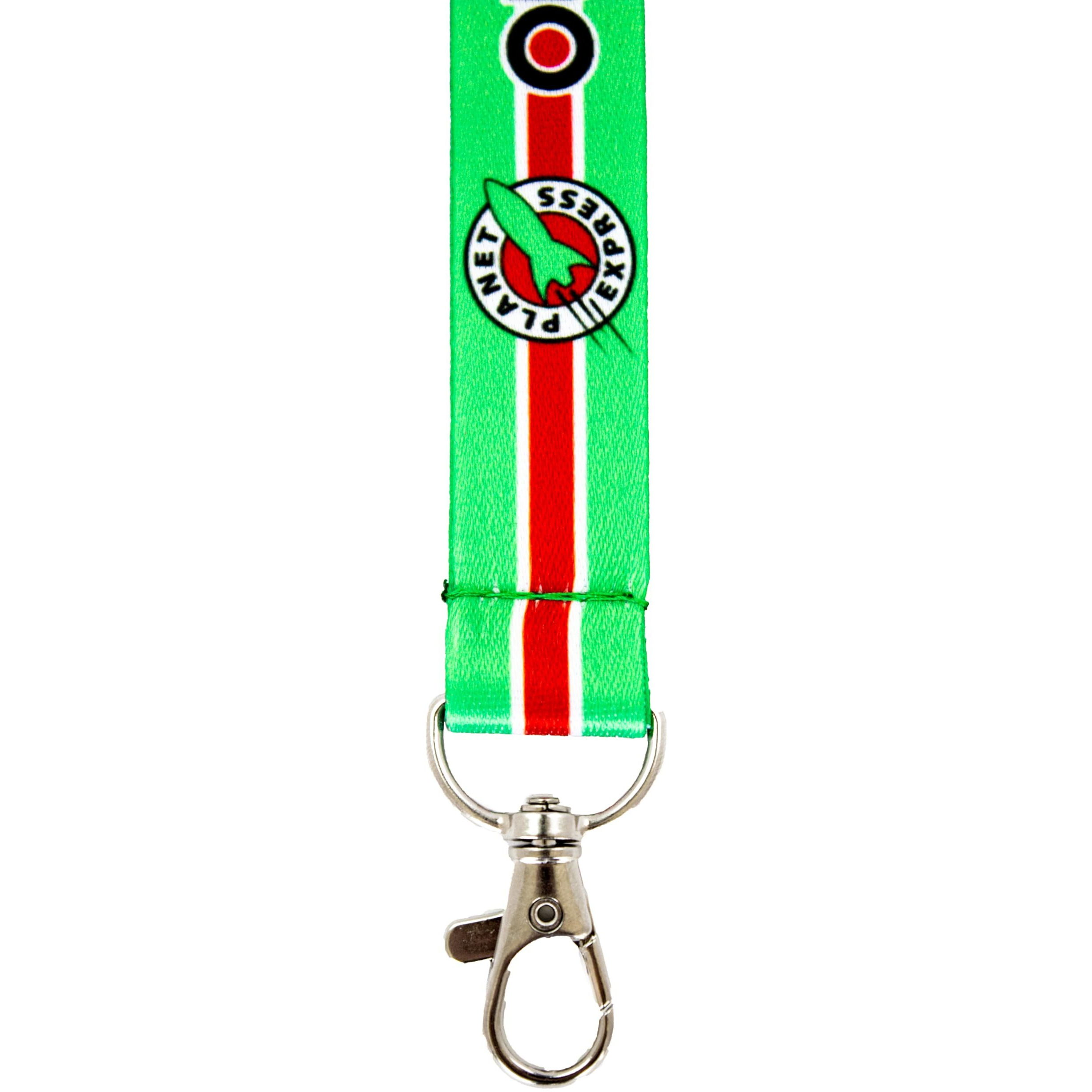 Tennada Planet Express Employee Neck Lanyard With Claw Clasp | Key Holder, Card Holder, Whistle Holder