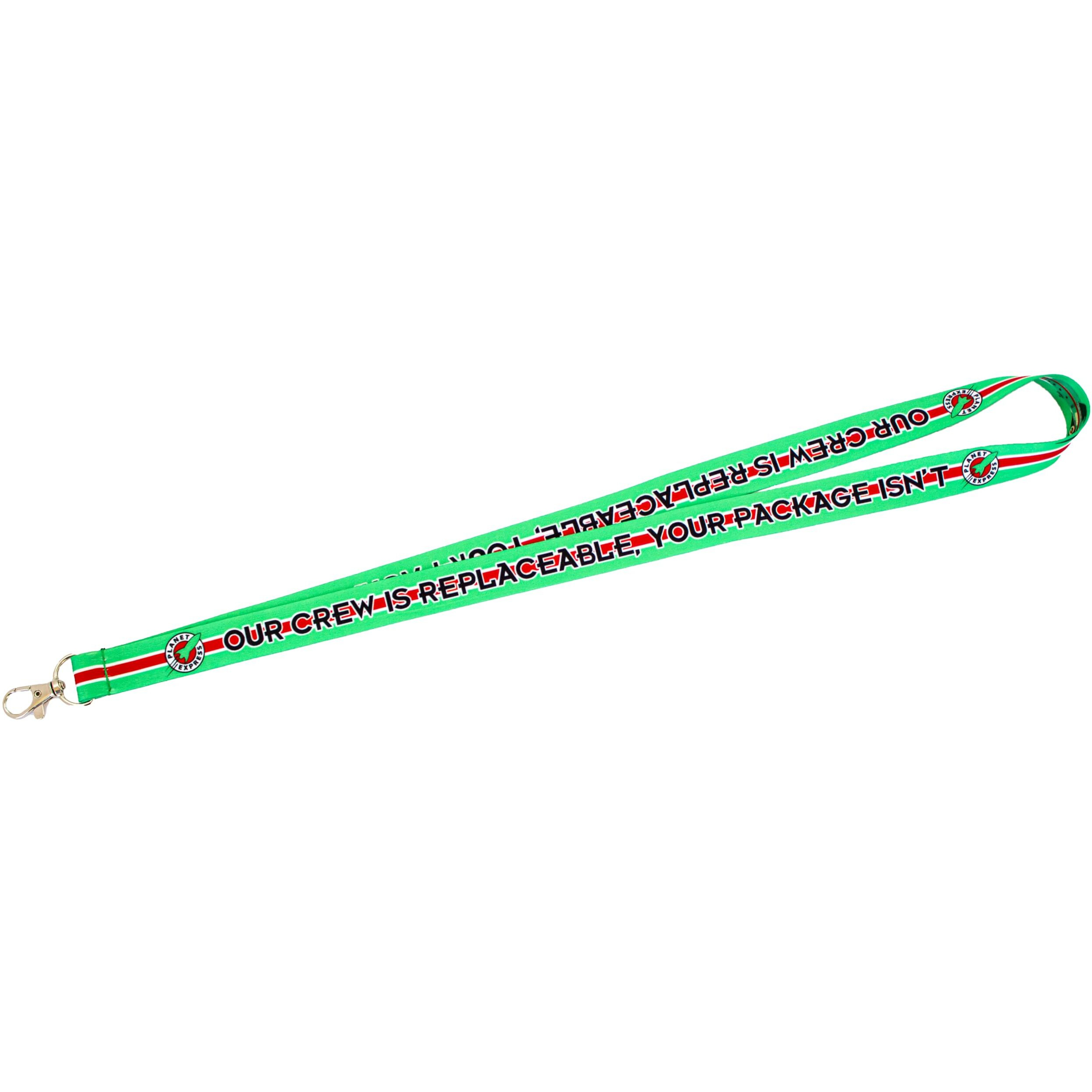 Tennada Planet Express Employee Neck Lanyard With Claw Clasp | Key Holder, Card Holder, Whistle Holder
