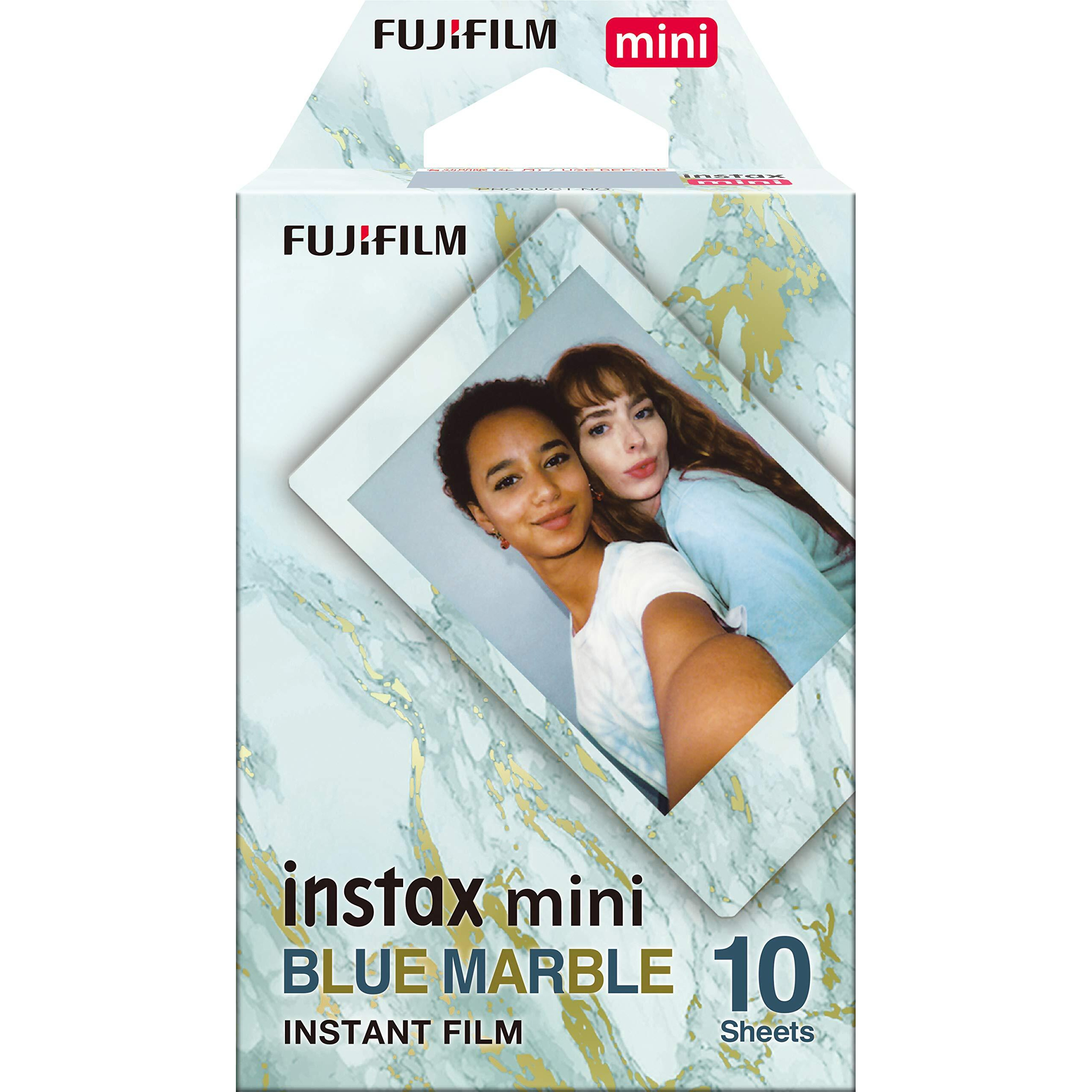 Fujifilm Instax Mini Blue Marble Film - 10 Exposures